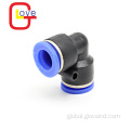 Pneumatic Connector PV L types plastic pneumatic quick connecor Supplier